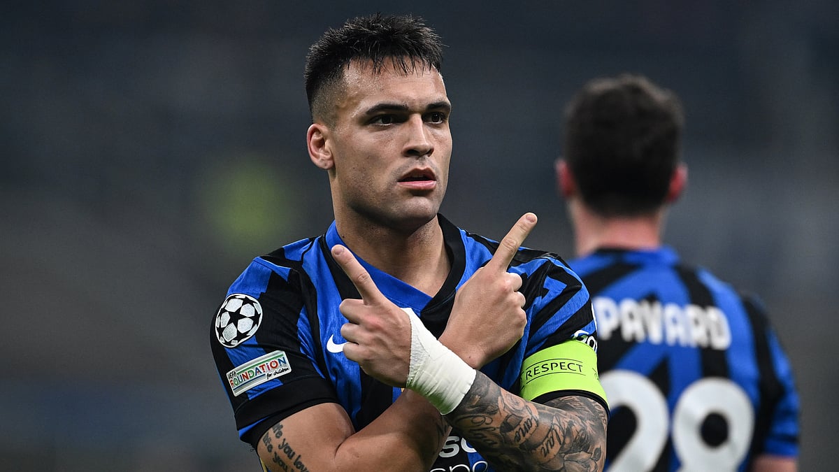 Lautaro Martinez's hat-trick fired Inter into the last 16