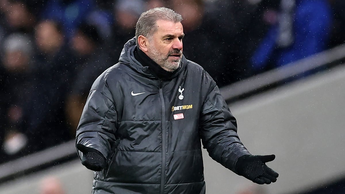 Tottenham manager Ange Postecoglou.
