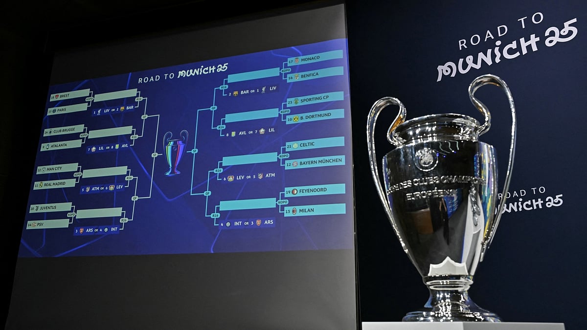 The draw for the Champions League play-offs took place on Friday