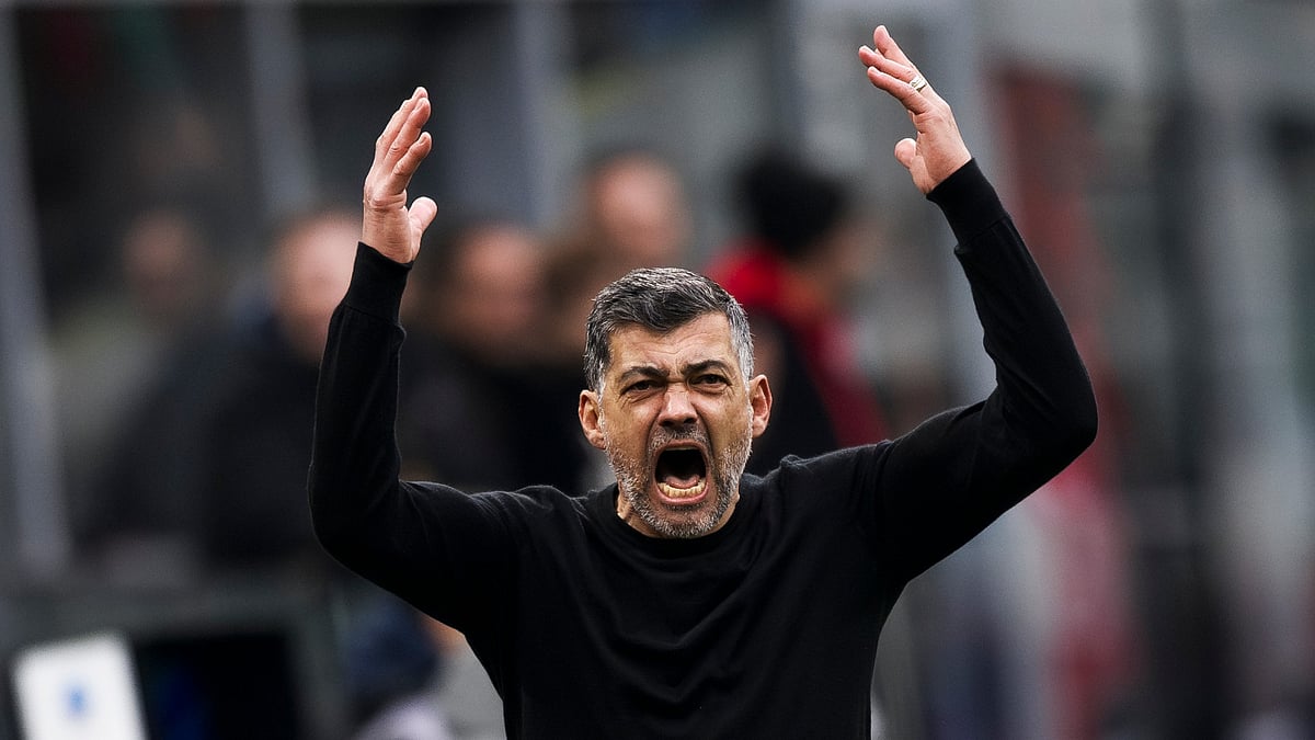 AC Milan head coach Sergio Conceicao