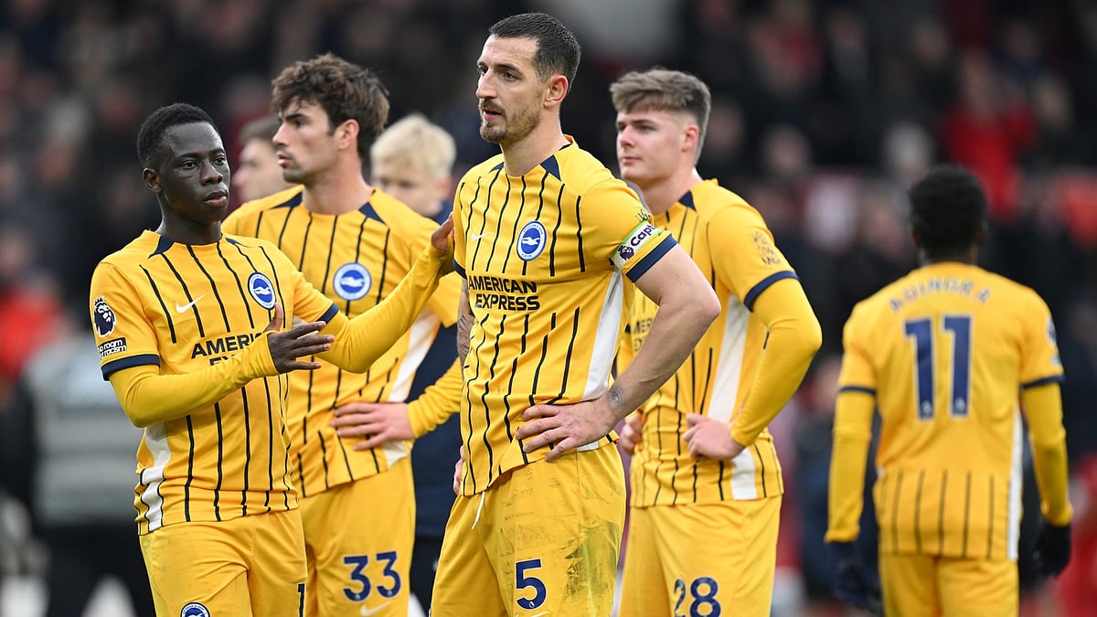 Brighton were heavily beaten by Forest