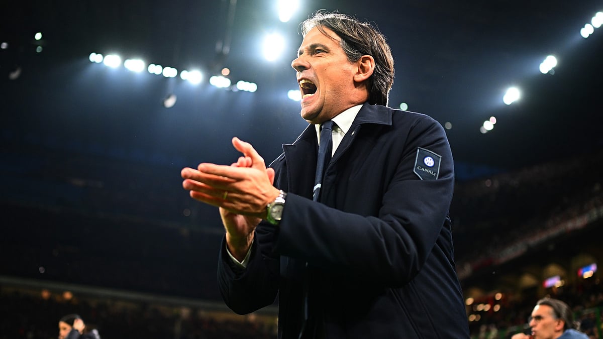 Inter head coach Simone Inzaghi