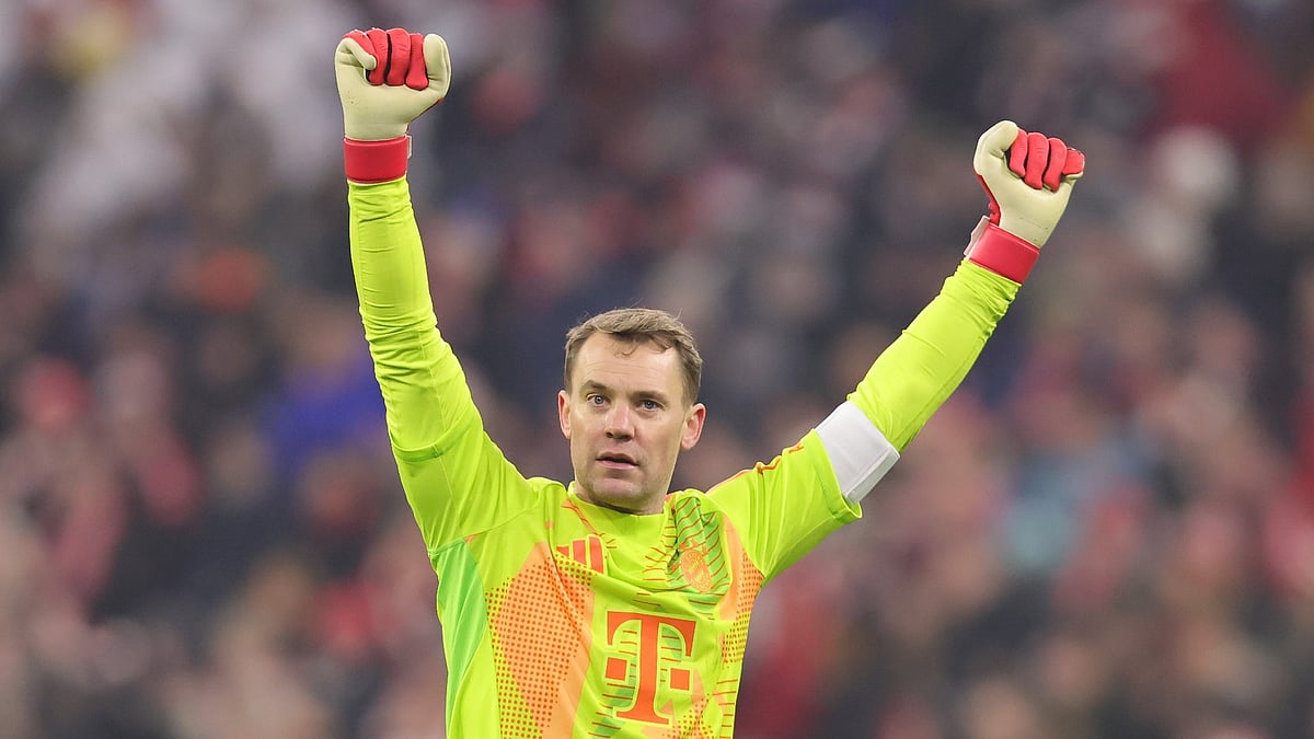 Bayern Munich goalkeeper Manuel Neuer