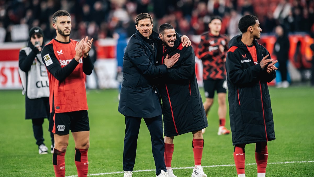 Bayer Leverkusen head coach, Xabi Alonso