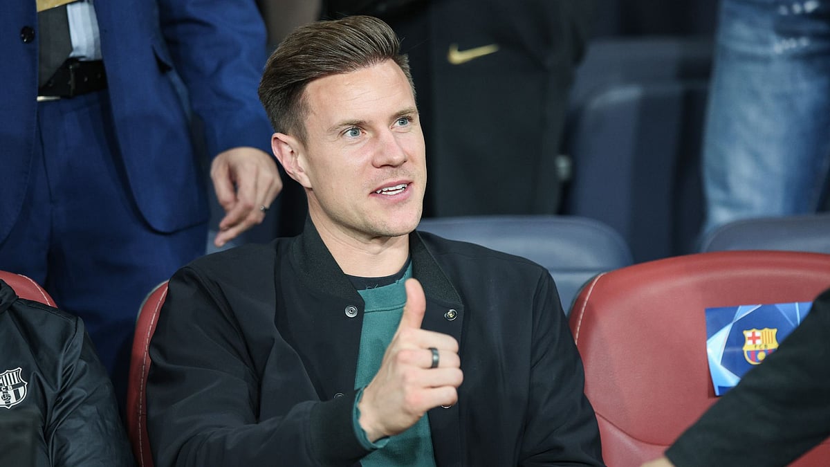 Ter Stegen is taking positive steps in his return from injury