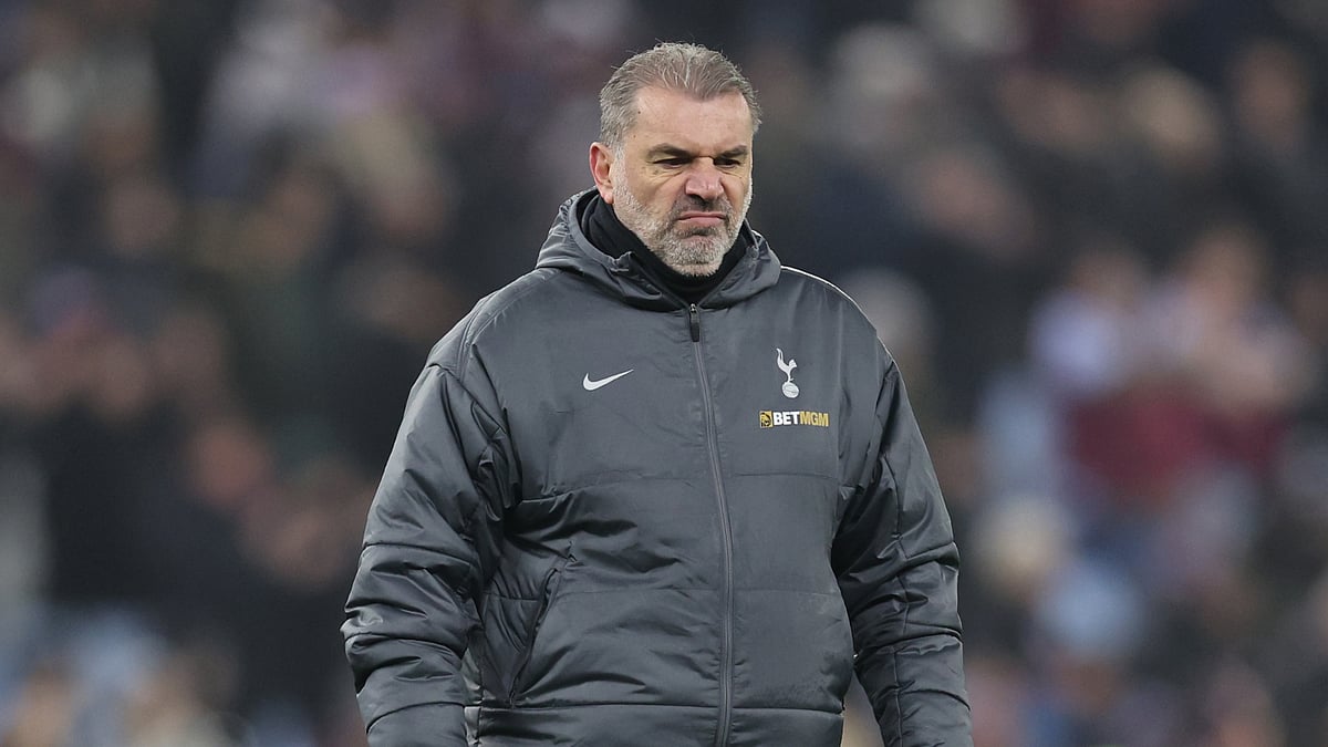 Ange Postecoglou following Tottenham's FA Cup defeat to Aston Villa