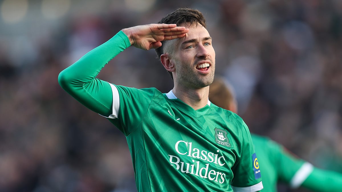 Plymouth Argyle match-winner Ryan Hardie