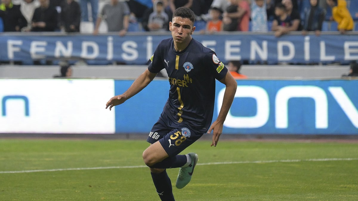 New Aston Villa signing Yasin Ozcan.