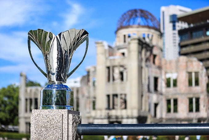 X/TheAFCCL : The AFC Champions League Two 2024-25 trophy.