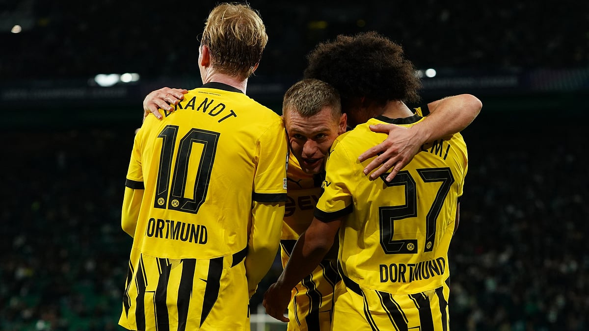 Dortmund have one foot in the last 16