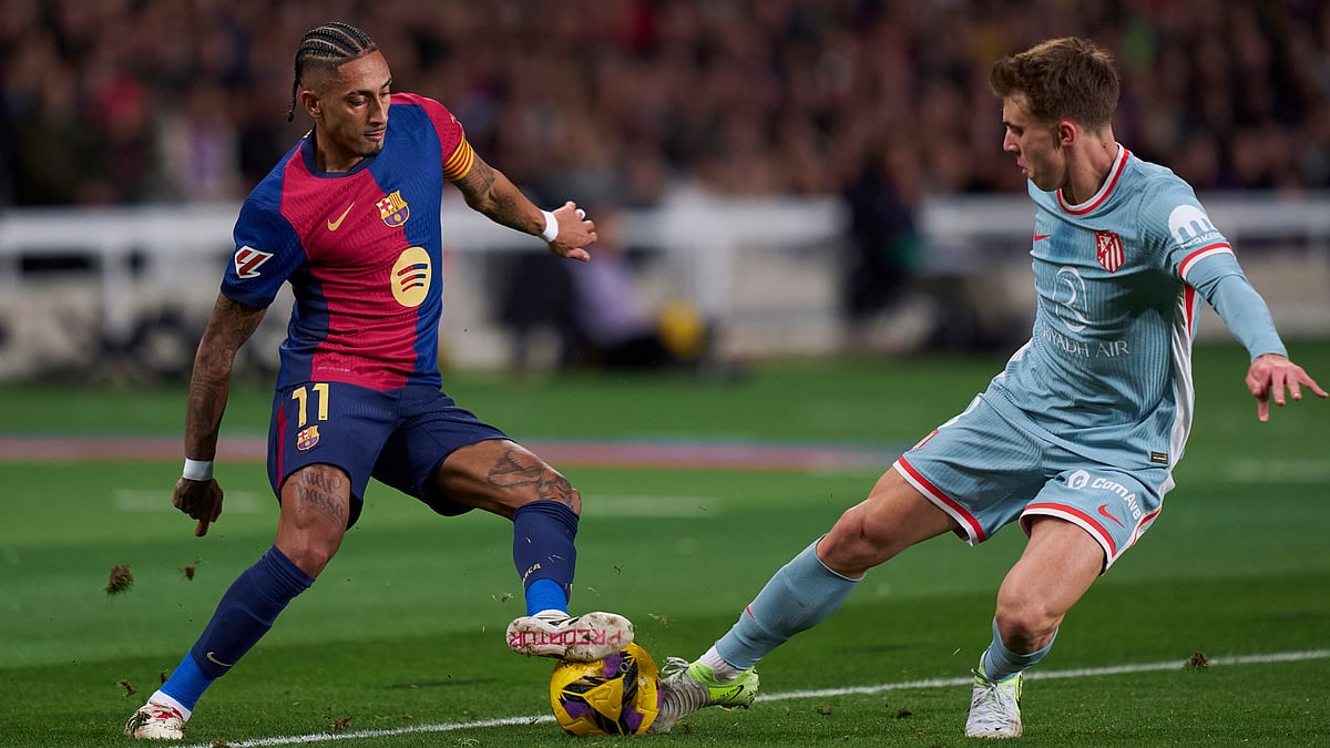 Barcelona and Atletico Madrid will face each other in the Copa del Rey semi-finals