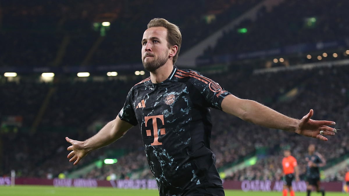 Harry Kane's second-half finish proved the difference at Celtic Park