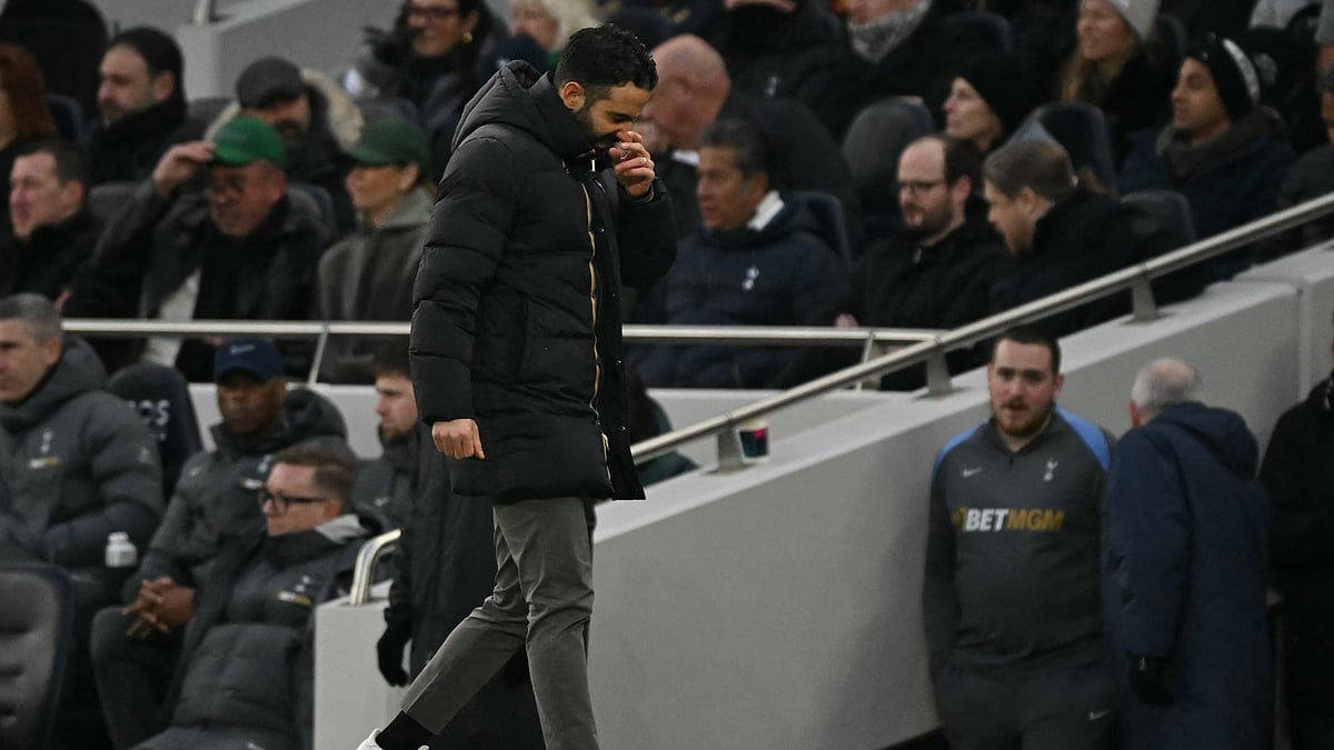 Manchester United head coach Ruben Amorim