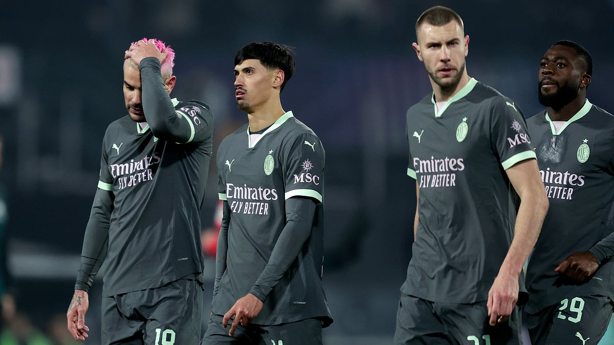 Milan are staring at a Champions League play-off exit