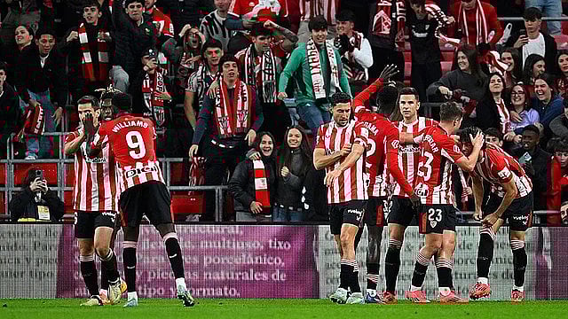 AP : Athletic Bilbao will look to secure their top-four spot with a win against Villarreal.