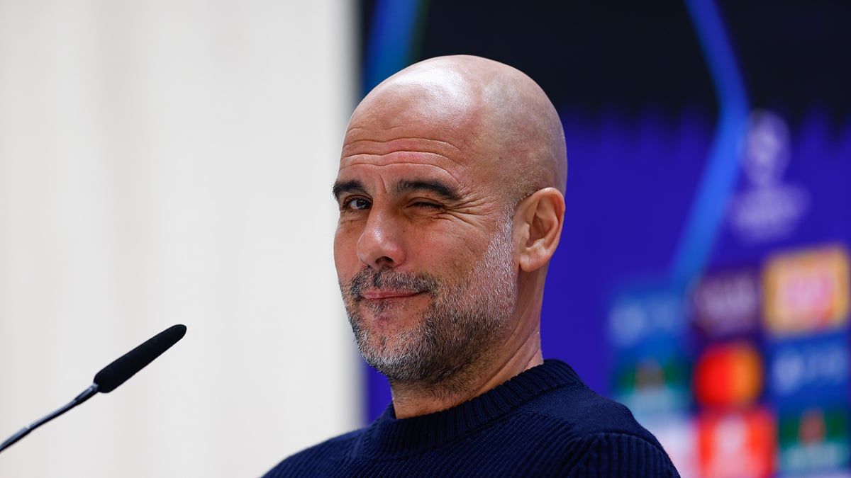 Pep Guardiola was in a mood for playing with Real Madrid on Tuesday