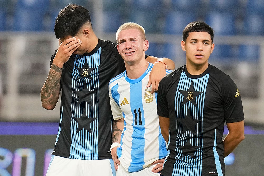 | Photo: AP/Matias Delacroix : South American U-20 Championship: Argentina vs Paraguay