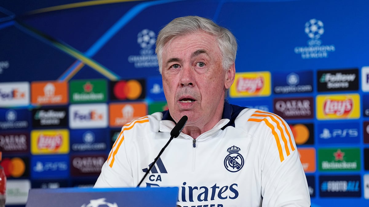 Carlo Ancelotti ahead of Real Madrid's Champions League clash against Manchester City.