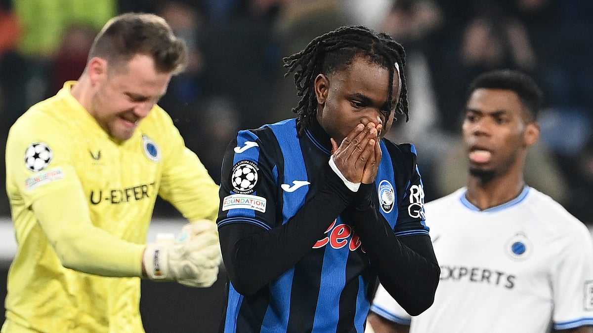 Ademola Lookman reacts after seeing his penalty saved