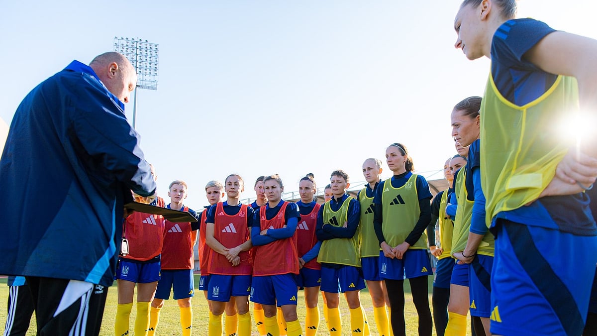 Photo: X | Ukrainian Football Association : Ukraine women's national football team.