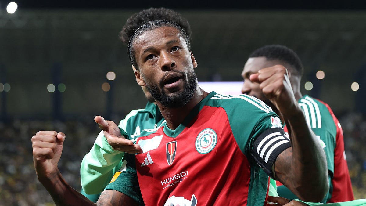 Al-Ettifaq's goalscorer Georginio Wijnaldum