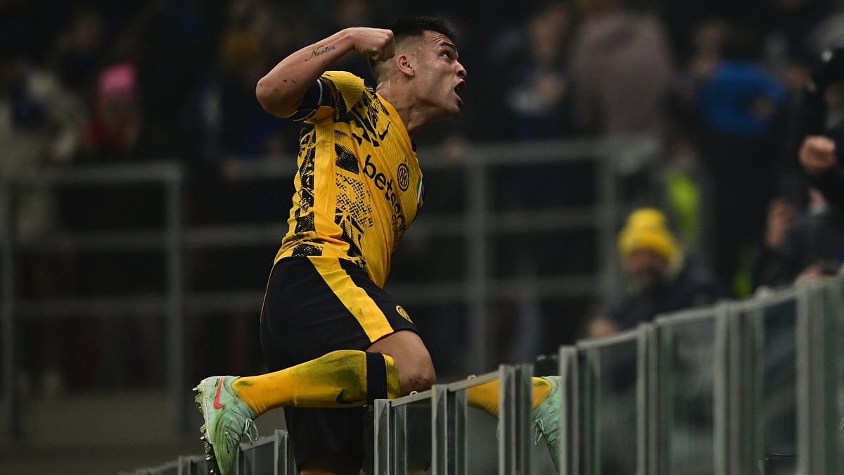 Inter's match-winner Lautaro Martinez