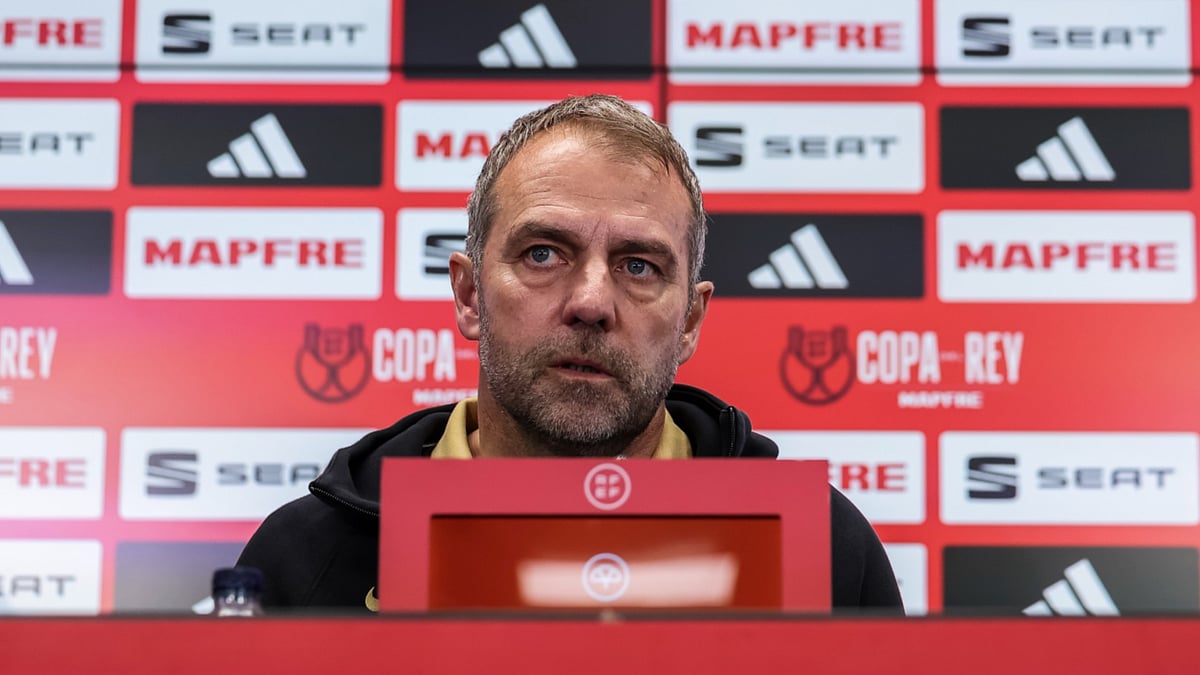 Barcelona coach Hansi Flick