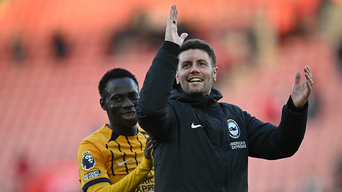 Brighton head coach Fabian Hurzeler