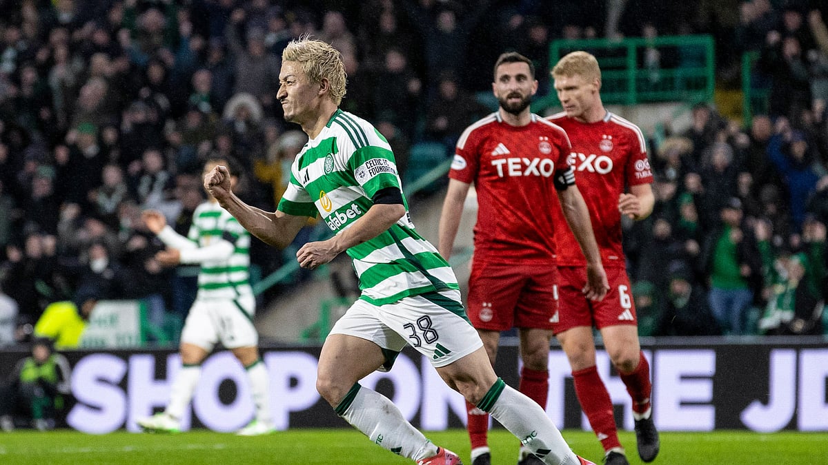 Daizen Maeda stole the show at Celtic Park on Tuesday.