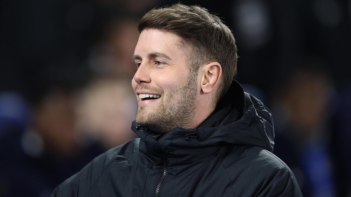 Fabian Hurzeler during Brighton and Hove Albion's match with AFC Bournemouth.