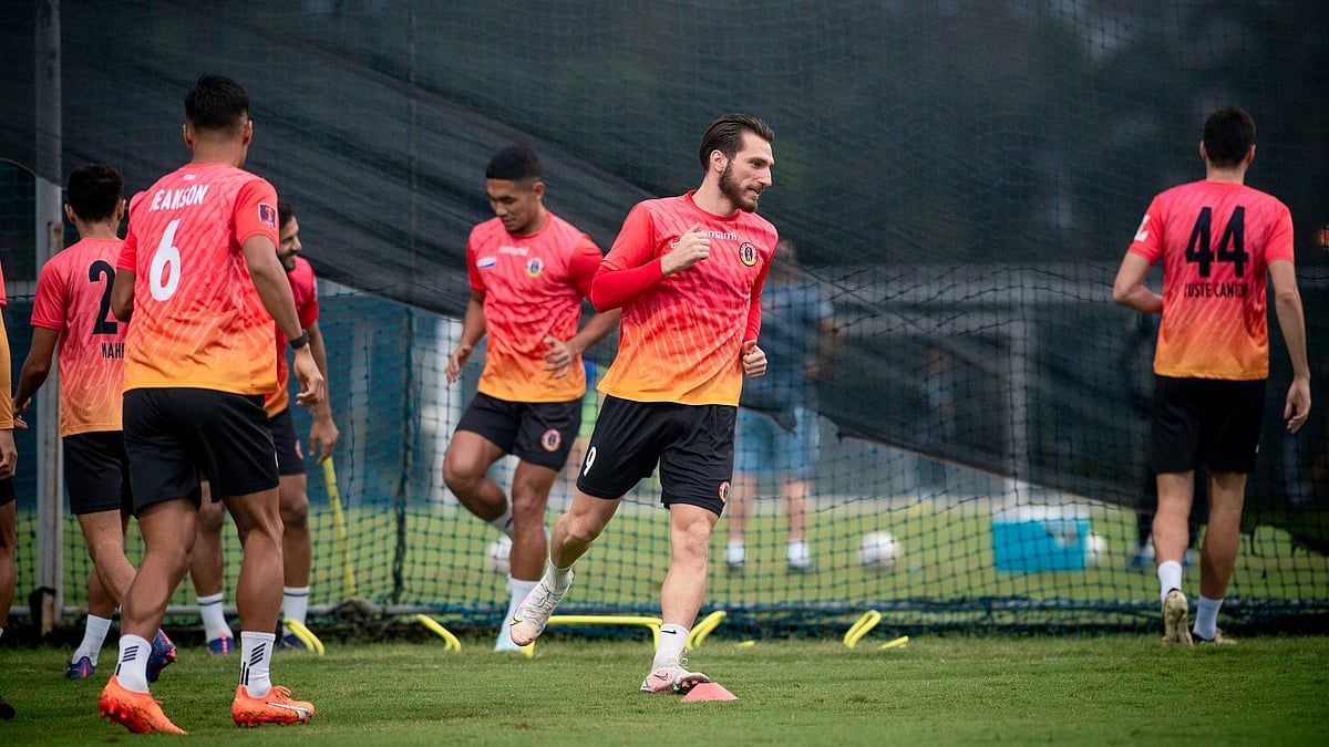 X/East Bengal FC : File photo of East Bengal players training.