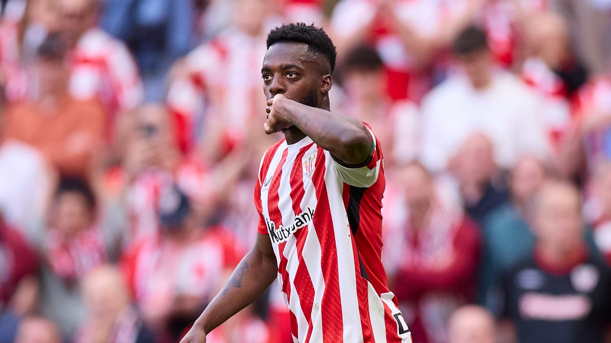 Athletic Bilbao's Inaki Williams