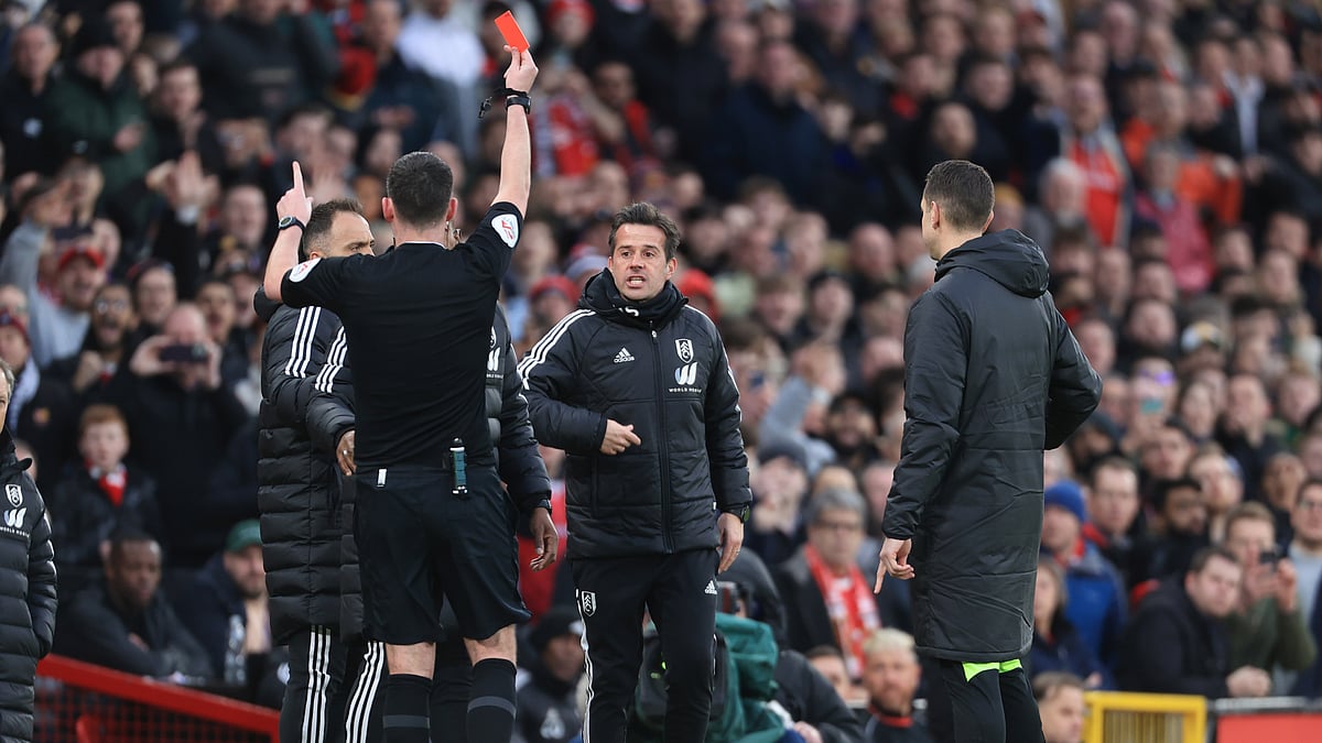Marco Silva was shown a red card when Fulham last faced Manchester United in the FA Cup