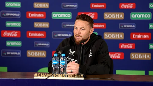 | Photo: File : File photo of England head coach Brendon McCullum.