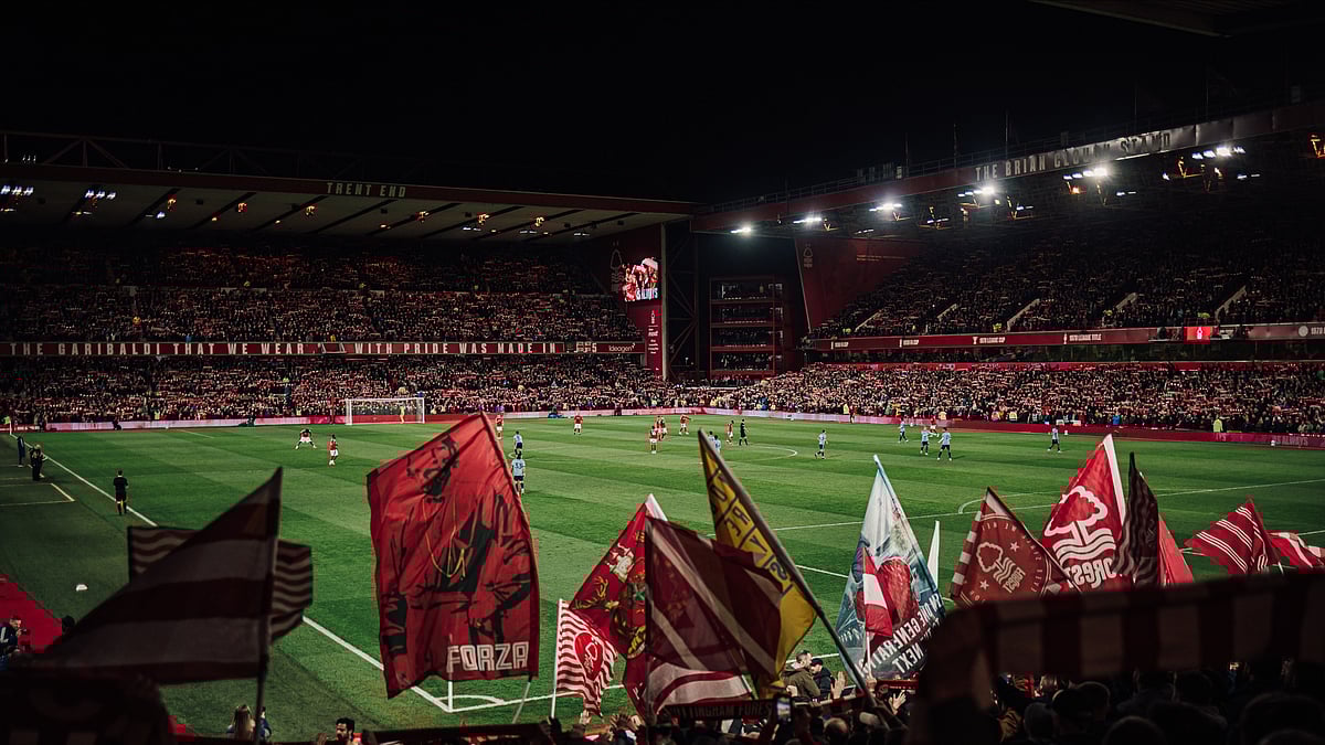 Photo: X | Nottingham Forest : Nottingham Forest supporters during a match.