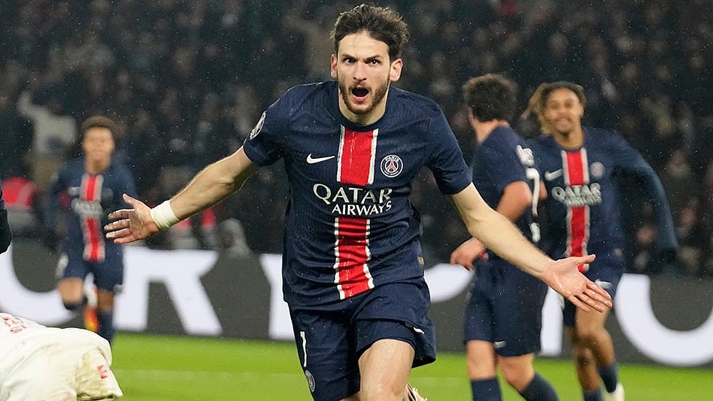 | Photo: AP/Michel Euler : UCL: Khvicha Kvaratskhelia will be key for PSG against Liverpool.