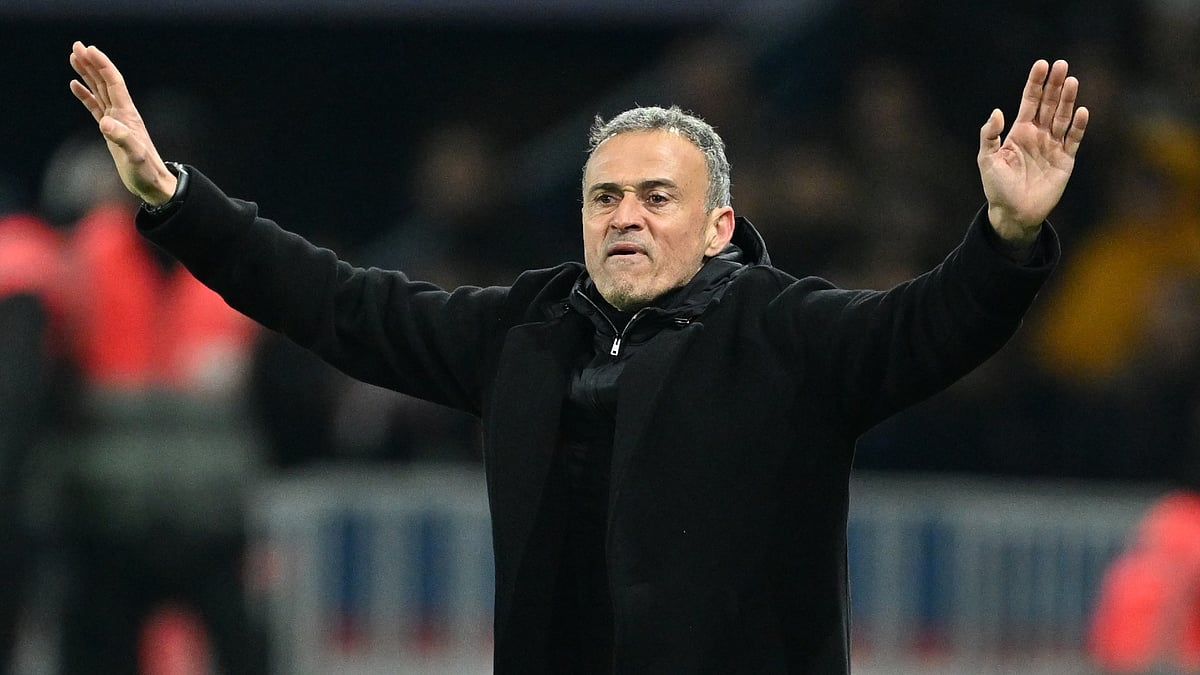 PSG coach Luis Enrique