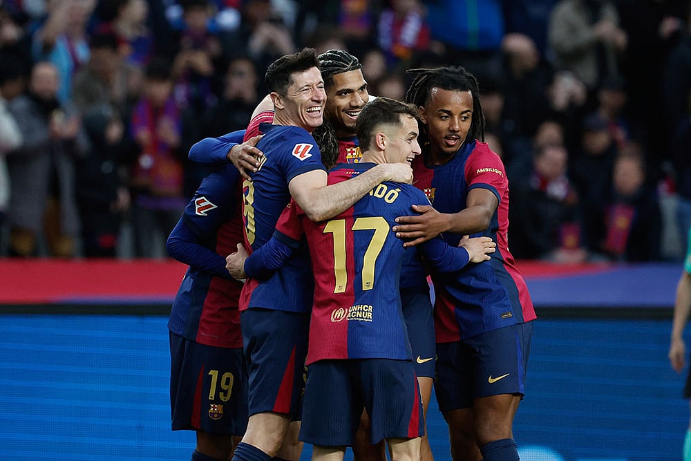 | Photo: AP/Joan Monfort : La Liga: Barcelona Vs Real Sociedad