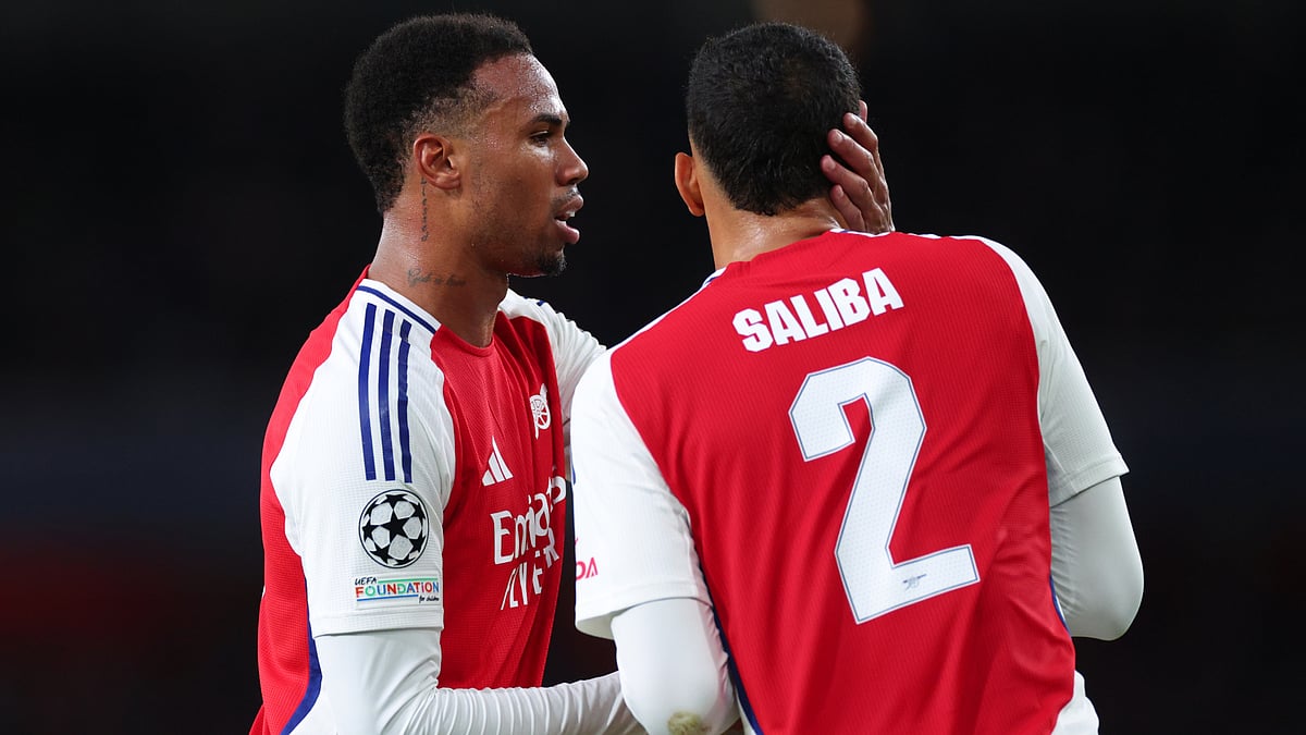 Gabriel Magalhaes and William Saliba have anchored Arsenal's defence brilliantly