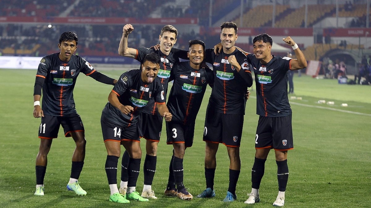Photo: ISL : NorthEast United FC Vs Est Bengal FC, ISL 2024-25.