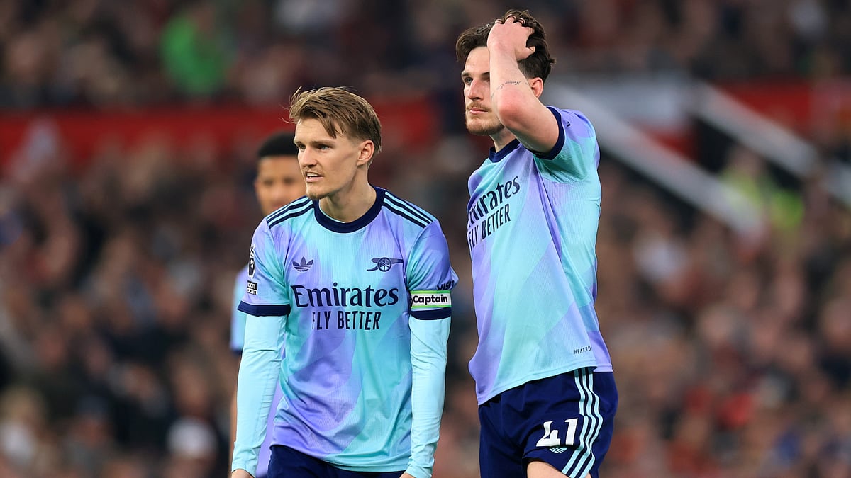 Declan Rice struck at Old Trafford, but Arsenal could not find a winner