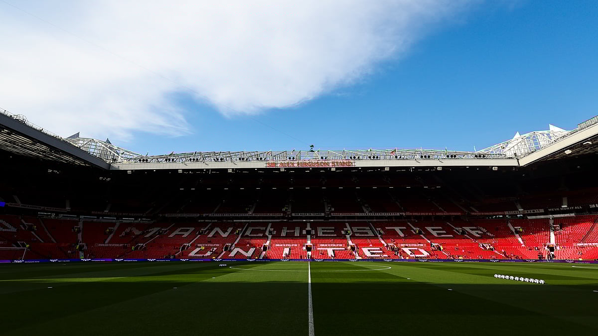 Manchester United's famous Old Trafford home