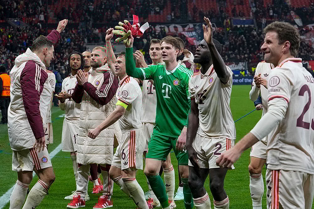 | Photo: AP/Martin Meissner : Champions League: Bayer Leverkusen vs Bayern Munich