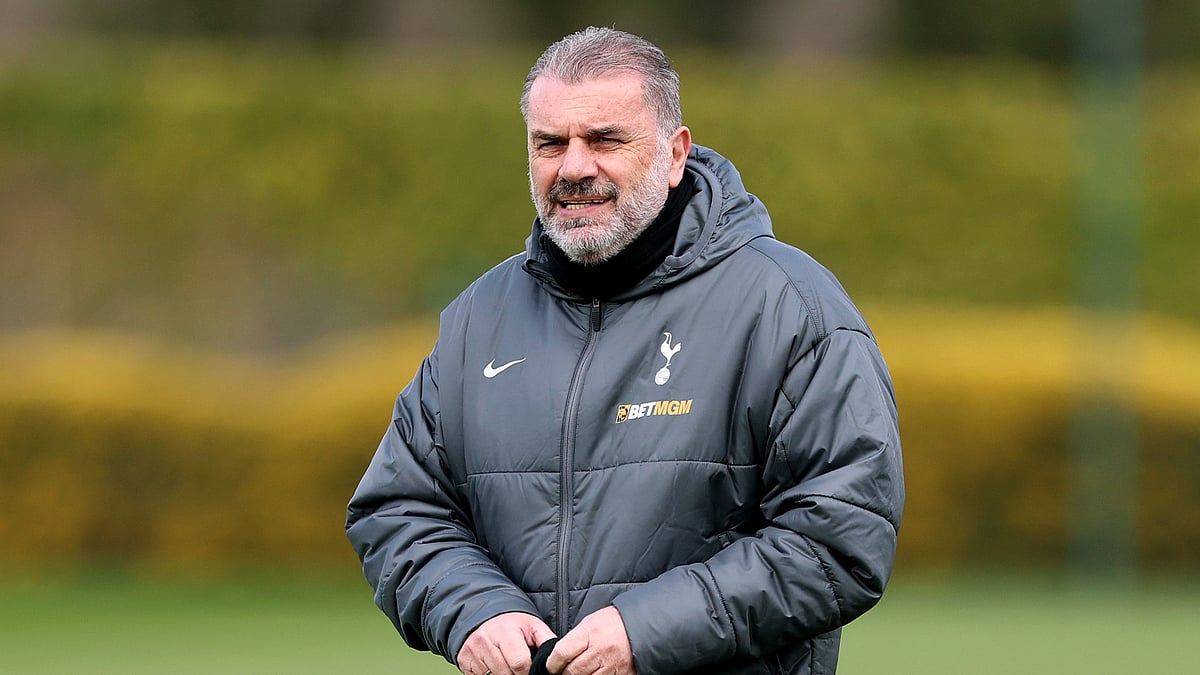 Tottenham manager Ange Postecoglou