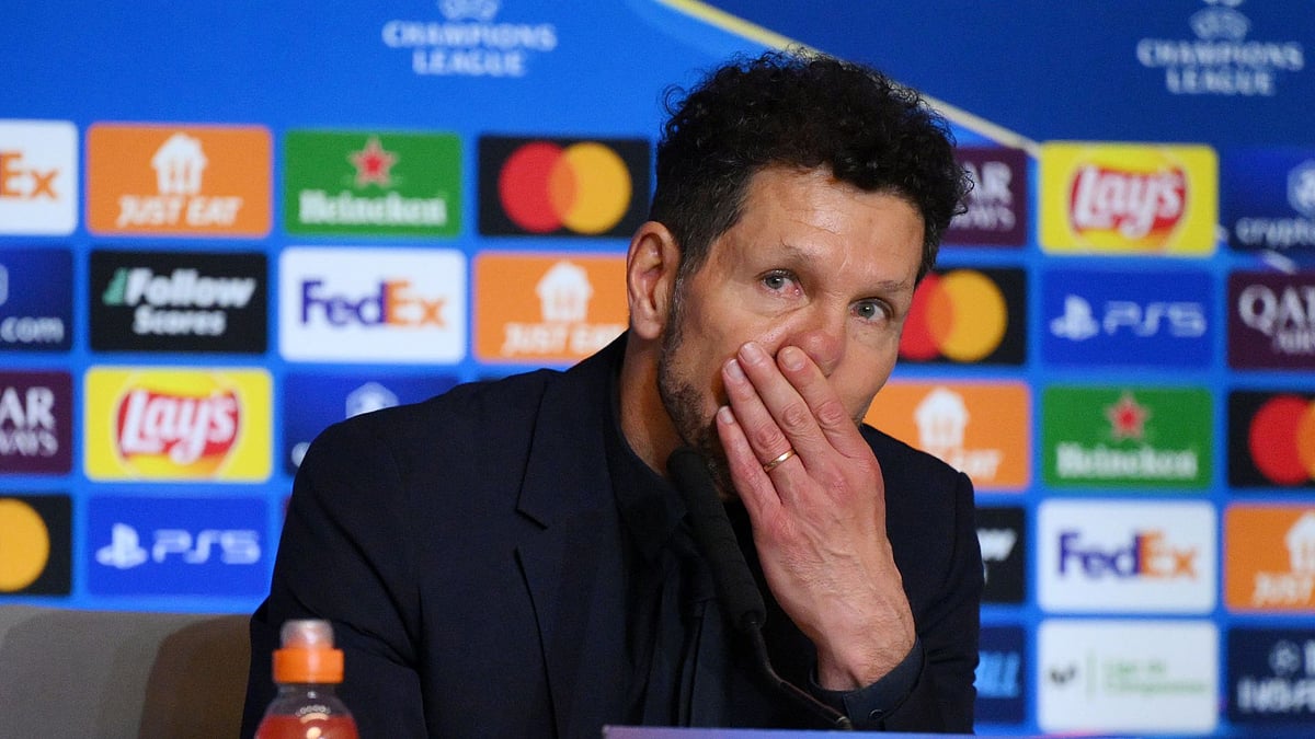 Atletico Madrid boss Diego Simeone.