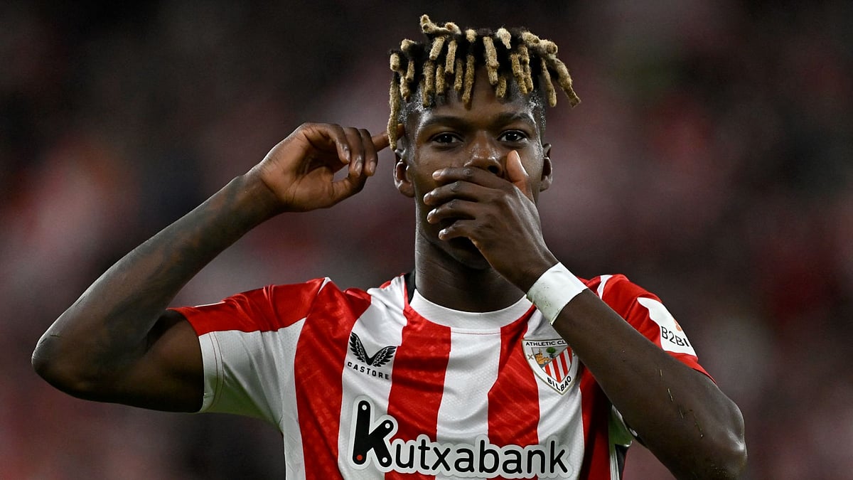 Nico Williams struck twice for Athletic on Thursday