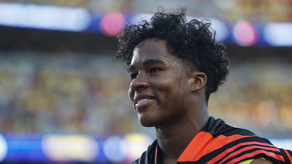 Real Madrid striker Endrick.