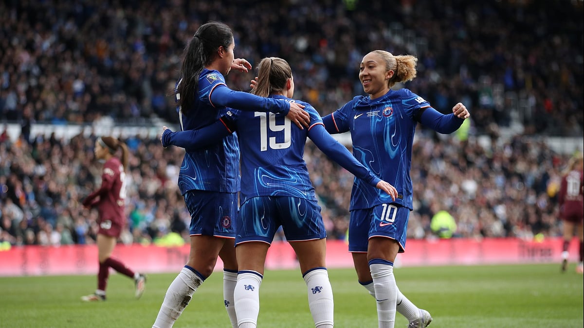 Chelsea celebrate