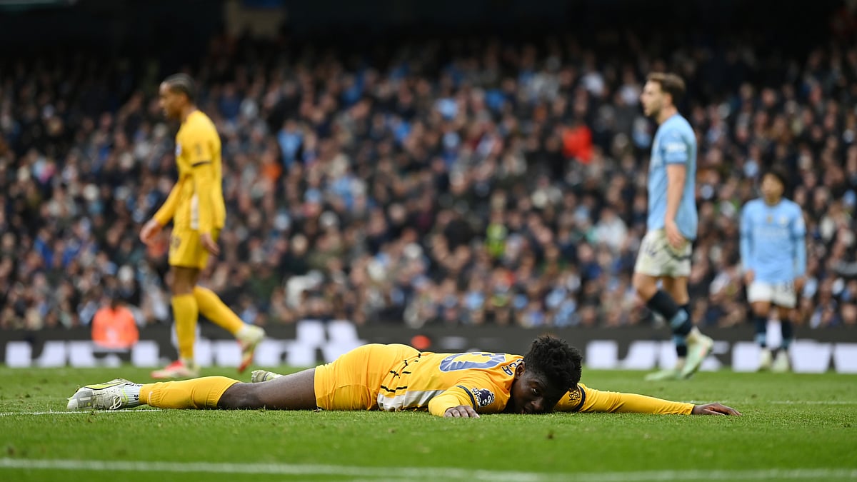 Carlos Baleba missed a golden chance for Brighton late on