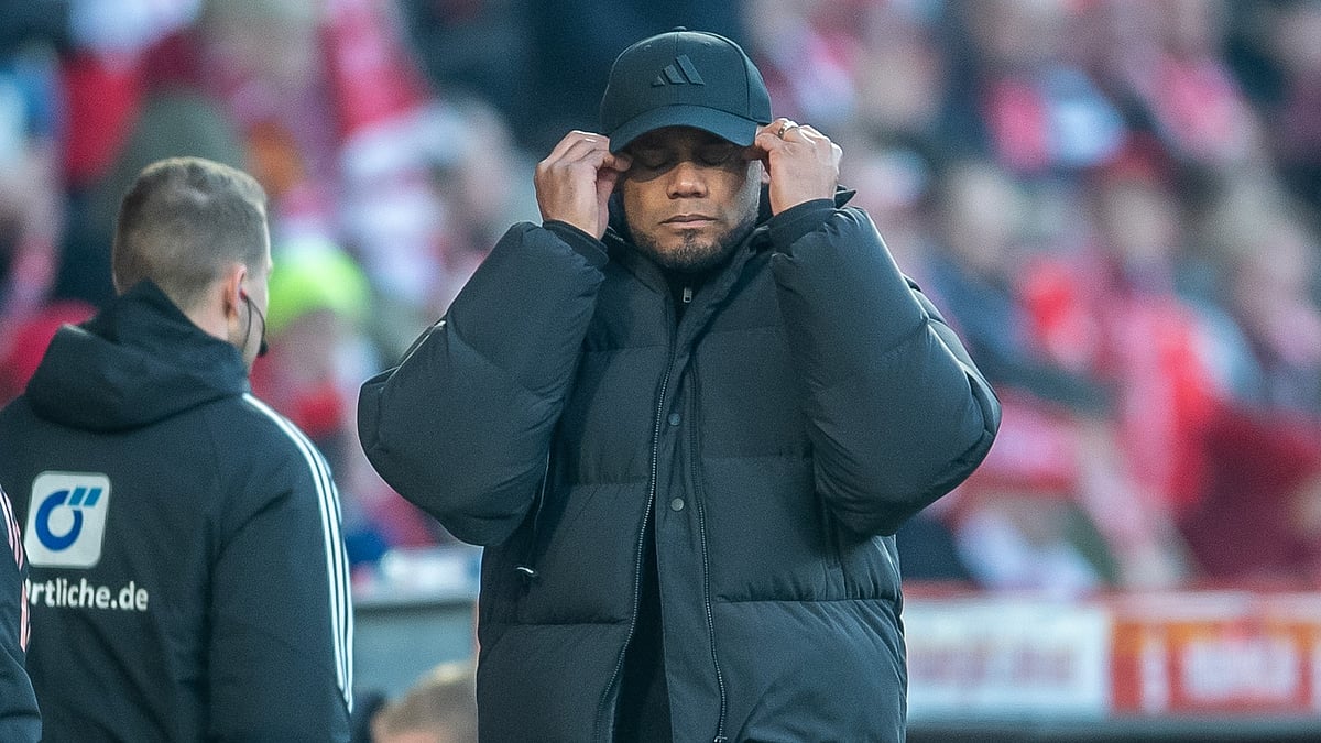 Bayern coach Vincent Kompany